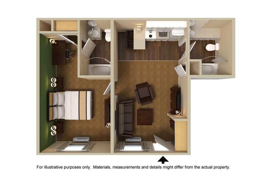 Extended Stay America Suites - Nashville - Franklin - Cool Springs Szoba fotó